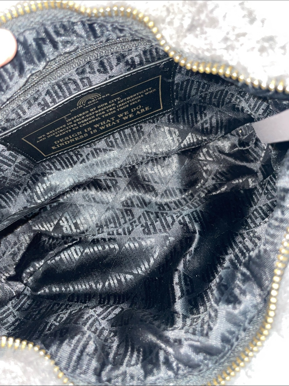 Kurt Geiger Quilted Faux Fur Crossbody/Shoulder Bag - Picture 12 of 15
